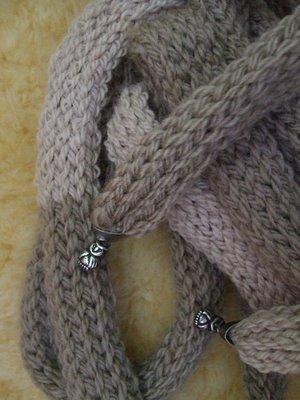 Les bijoux hiboux-cailloux-choux de Diane.