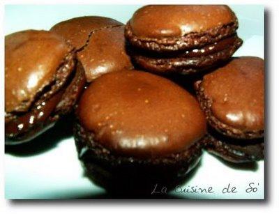 Macarons chocolat