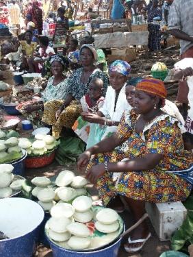 Marché Kandi Beurre de Karité