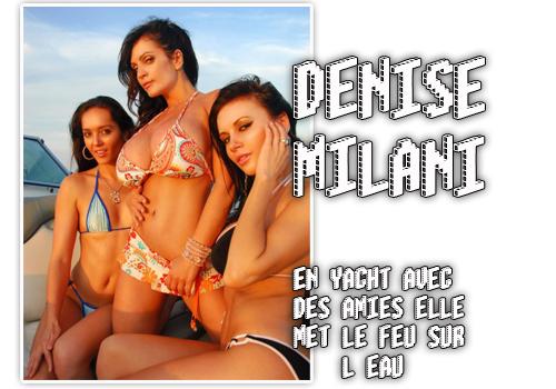 Photos de Denise Milani en bikini.
