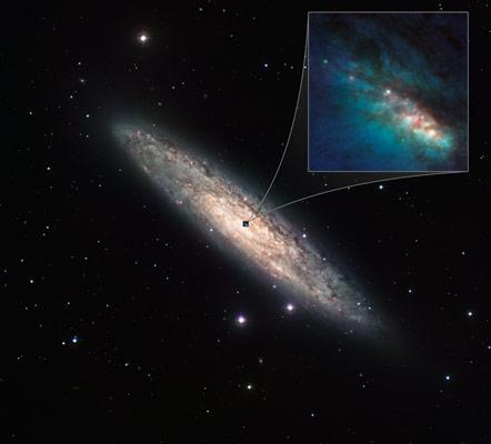 La galaxie NGC 253