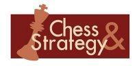 le logo Chess & Strategy en rouge pour le Corus