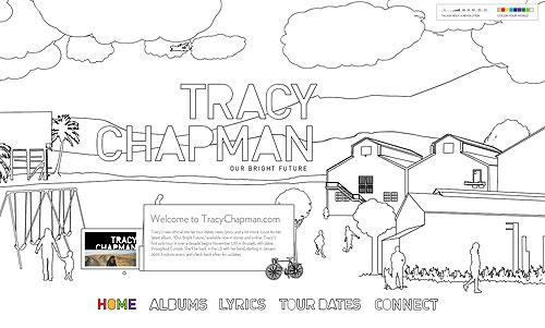 Nouveau site pour Tracy Chapman