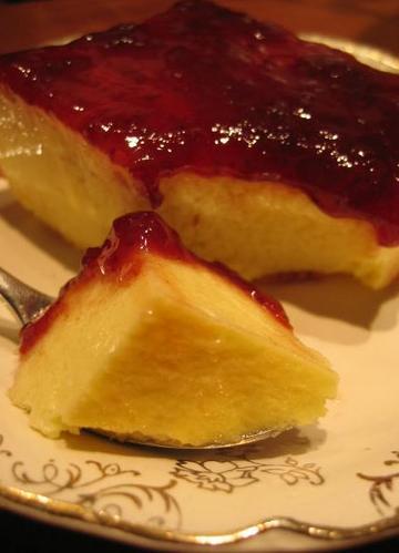 ‘Cheese-cake’ simple et léger à la fraise