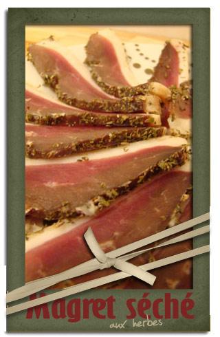 Magret séché - home made