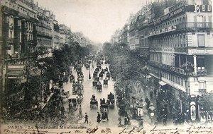 Les Boulevards des Italiens, des Capucines et de Montmartre.