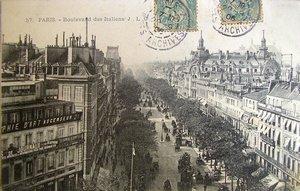 Les Boulevards des Italiens, des Capucines et de Montmartre.