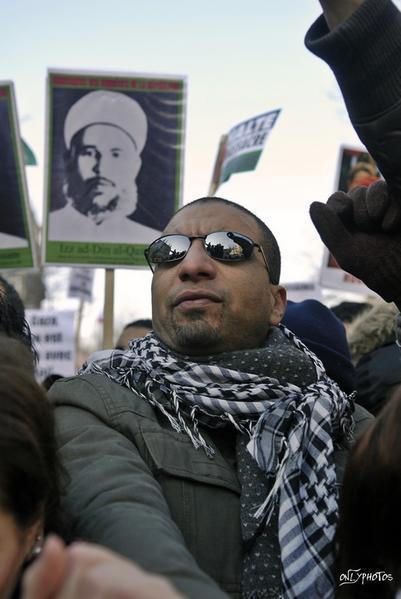 Manifestation de soutien aux Palestiniens de Gaza. Paris