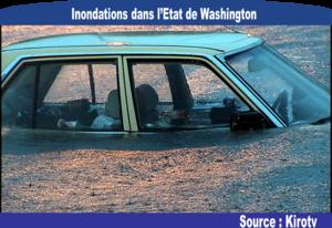 [Etats-Unis] Photo des fortes précipitations et inondations dans l'Etat de Washington