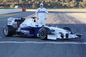 F1 - Nick Heidfeld achève sa première journée d'essais avec la F1.09