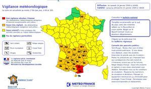 Meteo-France laisse 2 départements en vigilance rouge tempête