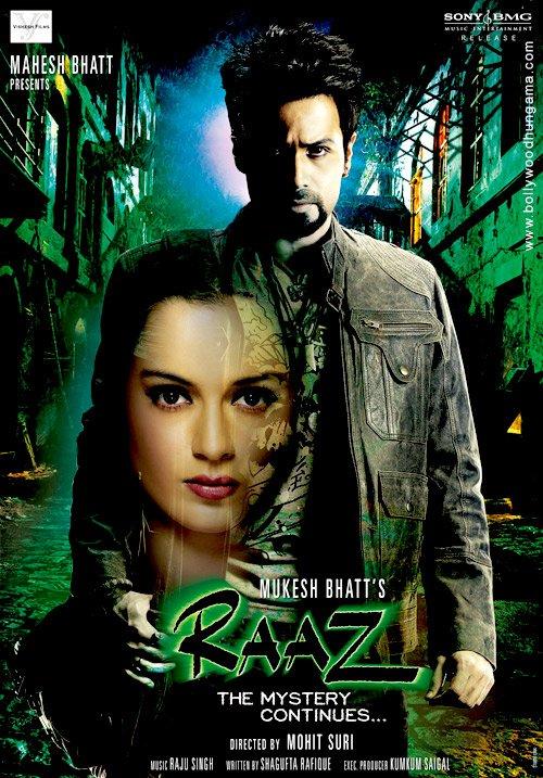 Raaz The Mystery Continues (2009) avec Emraan Hashmi et Kangna Ranaut