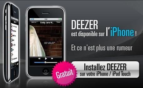 deezer iphone