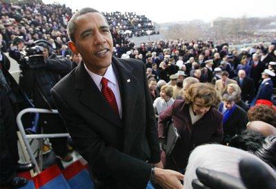 plus belles photos l'investiture d'Obama