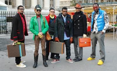 Kanye et ses amis @ Paris Fashion Week