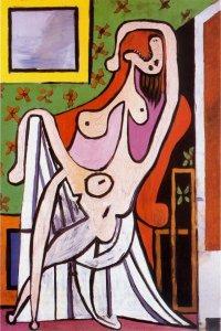 Picasso - Grand nu au fauteuil rouge, 1929