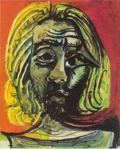 Picasso - Tête d'homme, 1971