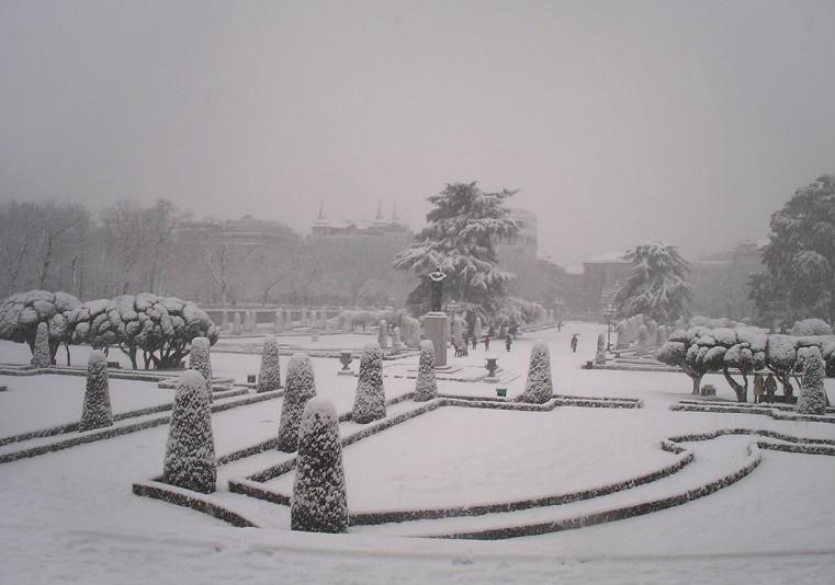 Madrid neige 4