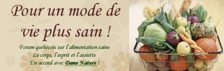 Forum d'alimentation saine