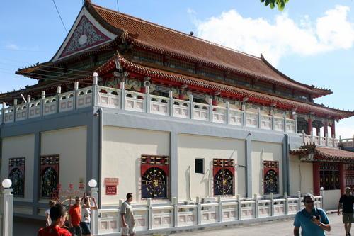 Temple Chinois à Sandakan, île de Bornéo