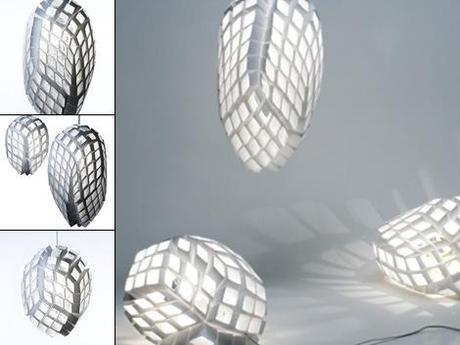 Une lampe à facettes…mais pas pour les discothèques! Afficher anemone_lamp