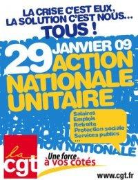 Jeudi 29 Janvier : GREVE NATIONALE !