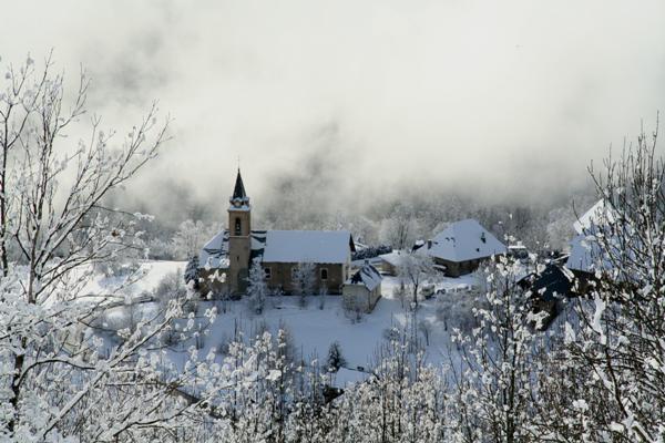 Un jour d'hiver à la montagne
