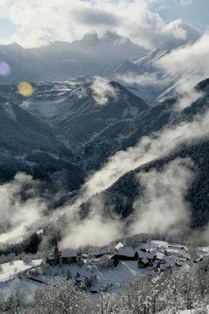 Un jour d'hiver à la montagne