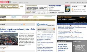 Le site de l'Express complètement hors-service