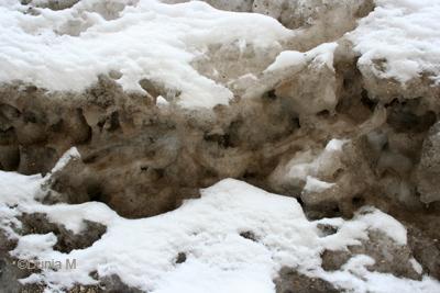 La Chaux-de-Fonds: neige sale janvier 09