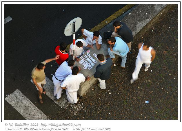 Partie de Carte au Monte à Madère