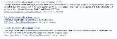 Google et la fraude aux clics