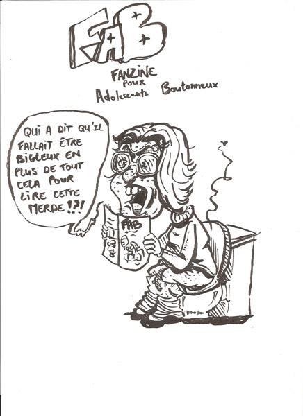 Le FAB: Fanzine pour Adolescents Boutonneux!