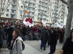 Photo de la manif