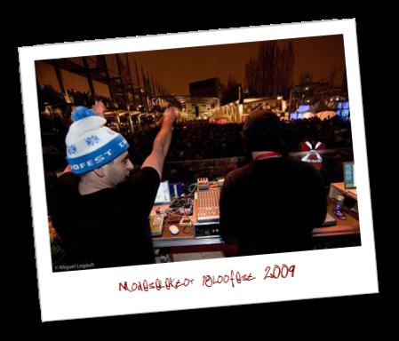 Mixes. Modeselektor & James Holden @ Montreal Igloofest 2009