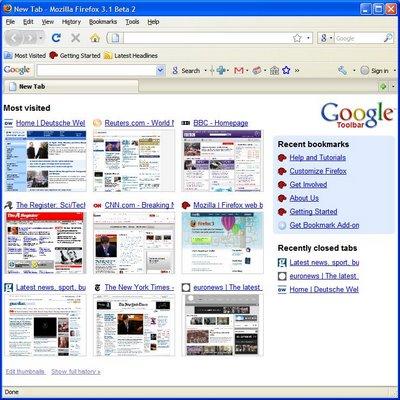 ff-tabs-blogpost-image La barre d’outils de Google pour Firefox mime une fonction de Google Chrome