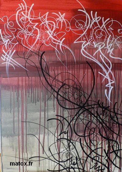 new graffiti on canvas