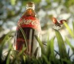 vidéo pub coca-cola vol bouteille