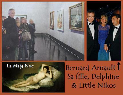 Bernard Arnault et son modèle Little Nikos ( ou l’inverse)