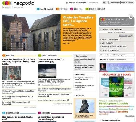 Neopodia, le savoir à emporter