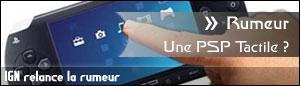 Une PSP Multi-Touch ?