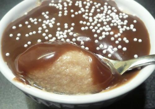 Mousse de pommes au caramel au beurre salé