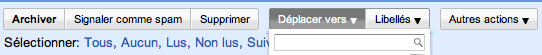 menu-libelle GMail facilite lutilisation des libellés