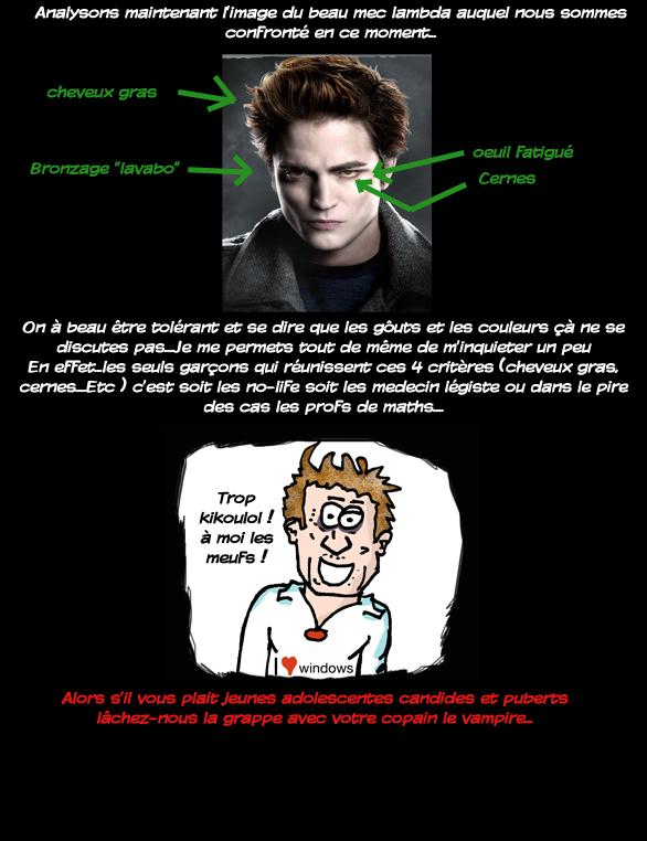 Edward Cullen est un  no-life...