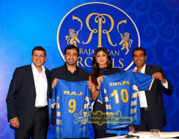 Shilpa Shetty & Raj Kundra partner with the Rajasthan Royals