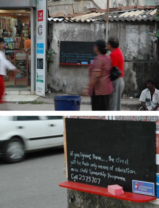 La pub du jour : Utilisez la rue comme support publicitaire [ONG]