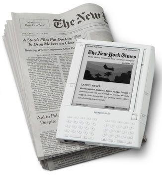 L'imprimerie menacée par les E-book ??? KindleNYTimes