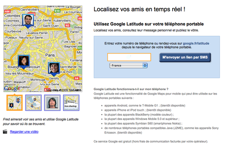 google-latitude Google Latitude : pister vos amis …