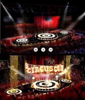 Britney dévoile la scène de son 