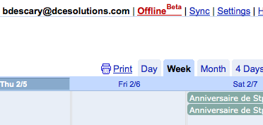 google-agenda-offline Google Apps: L’agenda de Google est en partie accessible en mode hors connexion